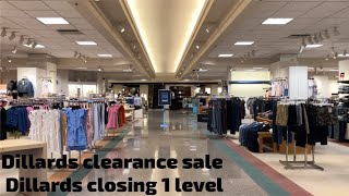 Dillards transition from normal to clearance mid rivers mall [upl. by Sucram]