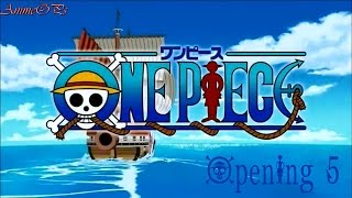 One piece Op 5「Kokoro no Chizu 」 Ван пис 5 Опенинг [upl. by Ennylhsa]