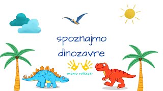 Dinozavri učenje za otroke [upl. by Petty282]