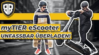 myTier EScooter – der Panzer unter den ERollern [upl. by Tollman]