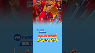 Trận đấu duy nhất Ronaldo bỏ lỡ bongda tinbongda ronaldo cr7 shorts [upl. by Noxas]