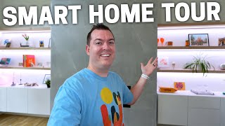 This Smart Home makes me jealous FULL Tour  automation ideas [upl. by Hinze120]