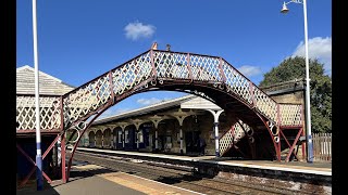 Its time for lifts at Hexham railway station [upl. by Yelsel]