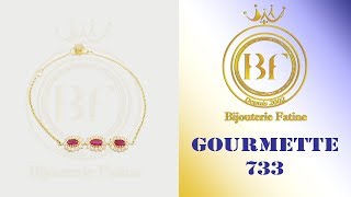 Gourmette 733 en Or 18 Carats [upl. by Naoj]