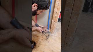 How to Protect Shower Valve Water Supply Lines  shorts homerepairtutor [upl. by Lemaceon]