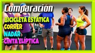 ✅ ¿Conoces la diferencia entre hacer Bicicleta Estática Nadar Correr y la Cinta Elíptica [upl. by Buzzell908]