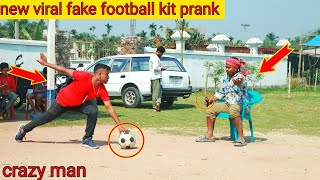 new viral Fake Football Kick Prank 2024 Football Scary PrankGone WRONG REACTION  By Razu prank tv [upl. by Tristas938]