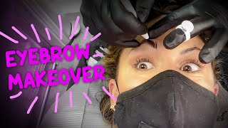 Microblading My Eyebrows  SHOCKING RESULTS [upl. by Desirae187]