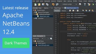 Dark themes for Netbeans 124 [upl. by Akiehsal]