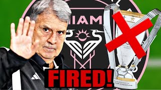 BREAKING Tata Martino OUT at Inter Miami [upl. by Wolff]