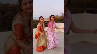 Tujhi ghagar nalala lavu । Anushri mane amp rama lanjekar reels  marathi swag  instagram reels video [upl. by Norihs]