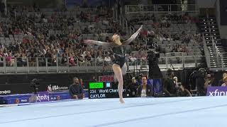 Dulcy Caylor  Floor Exercise  2024 Xfinity US Championships  Senior Women Session 2 Day 1 [upl. by Corbett]