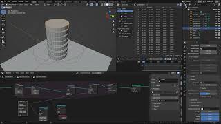 Simulation Cloth as Riggy Body and Geonode  Blender Tutorial [upl. by Henke665]