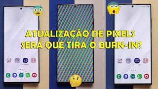 TEM COMO TIRAR BURNIN DE TELA SUPER AMOLED❓🤔Veja o estado da tela C 8 Anos de Uso 😱📲👀samsung [upl. by Bacon]