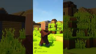 Lidiot du village dans Minecraft [upl. by Mariande967]