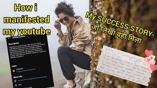 My success STORY  मैंने लिखा universe को letter scripting lawofattraction letter [upl. by Sairtemed776]