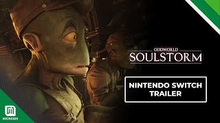 Oddworld Soulstorm  Nintendo Switch Launch Trailer  Microids amp Oddworld Inhabitants [upl. by Ainotna]