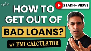 Get OUT of LOAN and DEBT  Repay Loans quickly 2023  Ankur Warikoo Hindi [upl. by Melac]