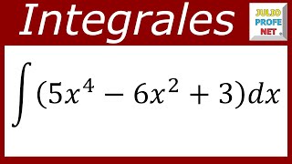 INTEGRALES DIRECTAS  Ejercicio 1 [upl. by Dombrowski643]