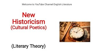 New Historicism Literary Theory all Important concepts are explained in detail UrduHindi [upl. by Maffei896]