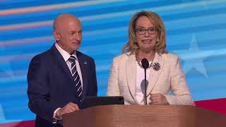 Gabby Giffords speech at 2024 DNC [upl. by Dajma455]