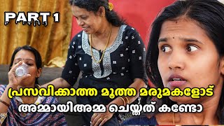 പ്രസവിക്കാത്ത മൂത്ത മരുമകളോട് അമ്മായിയമ്മ ചെയ്തത് കണ്ടോ  Malayalam Web Series [upl. by Adiraf]