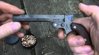 Derringer REX L 4 střelba na 15 m [upl. by Duwad]