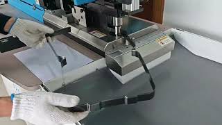 Dovetail processing by ZY320D auto bending machine [upl. by Ragas]