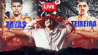 Xander Zayas🇵🇷 vs Patrick Teixeira🇧🇷  LIVE REACTON [upl. by Ailana985]