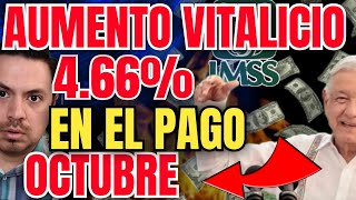 ¿ISSSTE O IMSS Estos PENSIONADOS Tendrán AUMENTO VITALICIO del 466 desde octubre ¿QUIENES😱🤑💥💰 [upl. by Ferren]