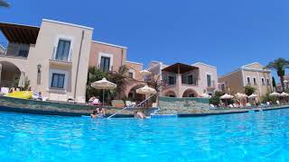 Pool view from Aliathon Holiday village Cyprus [upl. by Cestar]