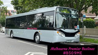 Melbourne Premier Buslines BS09ME on Craigieburn Line Replacement [upl. by Thessa]