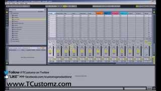 Ableton Live Tutorial  How to Customize the Default Template Set amp Organize your Beat Session [upl. by Ennybor104]