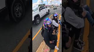 Undercover cops crash motorcycle ride 😱 part 1 GsxrDavee [upl. by Laersi]