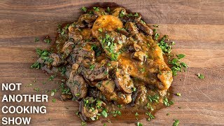 EASY and DELICIOUS CHICKEN MARSALA [upl. by Ateuqahs949]