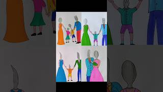 Parents love is real shorts youtubeshorts sojibdrawingbook [upl. by Zadoc]