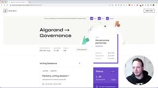 Algorand Community Governance Signup with Pera Wallet Tutorial [upl. by Neelyahs]