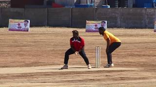 Omkar Desai 56 from 22 balls KHARADI CHASHAK 2018 [upl. by Hesta]