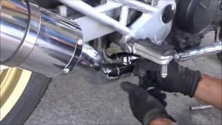 HONDA VTR250 マフラー交換 モリワキマフラー How To Replace An Exhaust System Moriwaki Muffler [upl. by Summons]