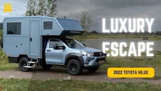 Toyota Hilux Overland camper OffRoad Adventure motorhome  7800km  DonCamp  Expeditionmeister [upl. by Hyman894]