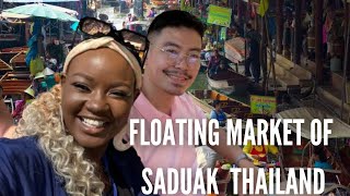 We Visit the Floating Market of Damnoen Saduak Thailand Full Tour 2024 MustVisit Tourist Spot [upl. by Eskil440]