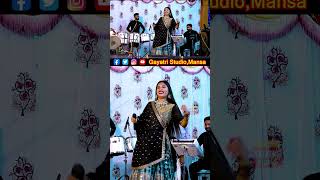 Alvira MirShorts VideoStatusReelયેયેLive Garba Program 2023New Gujarati SongYeee Yeee [upl. by Tnecillim]