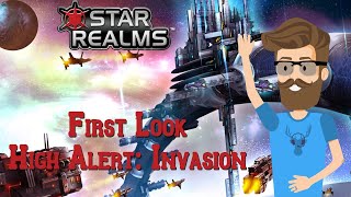 FIRST LOOK  Star Realms High Alert Invasion Expansion [upl. by Chastain5]