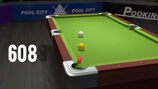 Pooking  Billiards City l Level 608 ll [upl. by Jurdi]