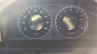 2010 Volvo V70 32L accelerates 095 mph [upl. by Aniuqaoj]