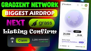 Gradient Network  Gradient Airdrop How to Install  Gradient Airdrop How to Work  Gradient Airdrop [upl. by Thurmond]