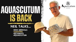 Neil talks new arrivals sunshine getaways and Aquascutum makes a welcomed return to 80sCC [upl. by Heydon]