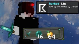 RanKed 32x  MCPE [upl. by Zulaledairam]