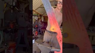 Finish Forging a Huntsman Fighter Knife [upl. by Jaunita]