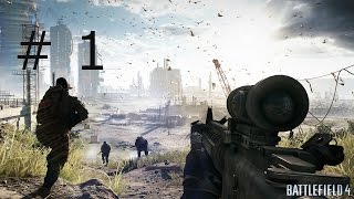 Battlefield 4 Poradnik Misja 1 Baku NieśmiertelnikiBroń [upl. by Retsae]